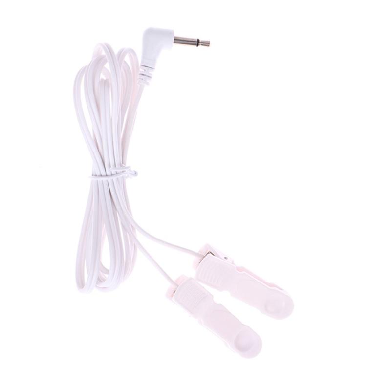 2.0/3.5Mm Ear Clips Connection Cables Conductive Standard Pin Muscle Stimulator Digital Therapy Tens Unit Tool Machine