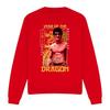 Bruce Lee Unisex Adult Year Of The Dragon Framed Sweatshirt