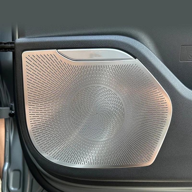 Abaiwai For Chery Tiggo 9 2025 Car Door Audio Speaker Cover A/c Pillar Tweeter Seat Horn Rear Panel Loudspeaker Stickers
