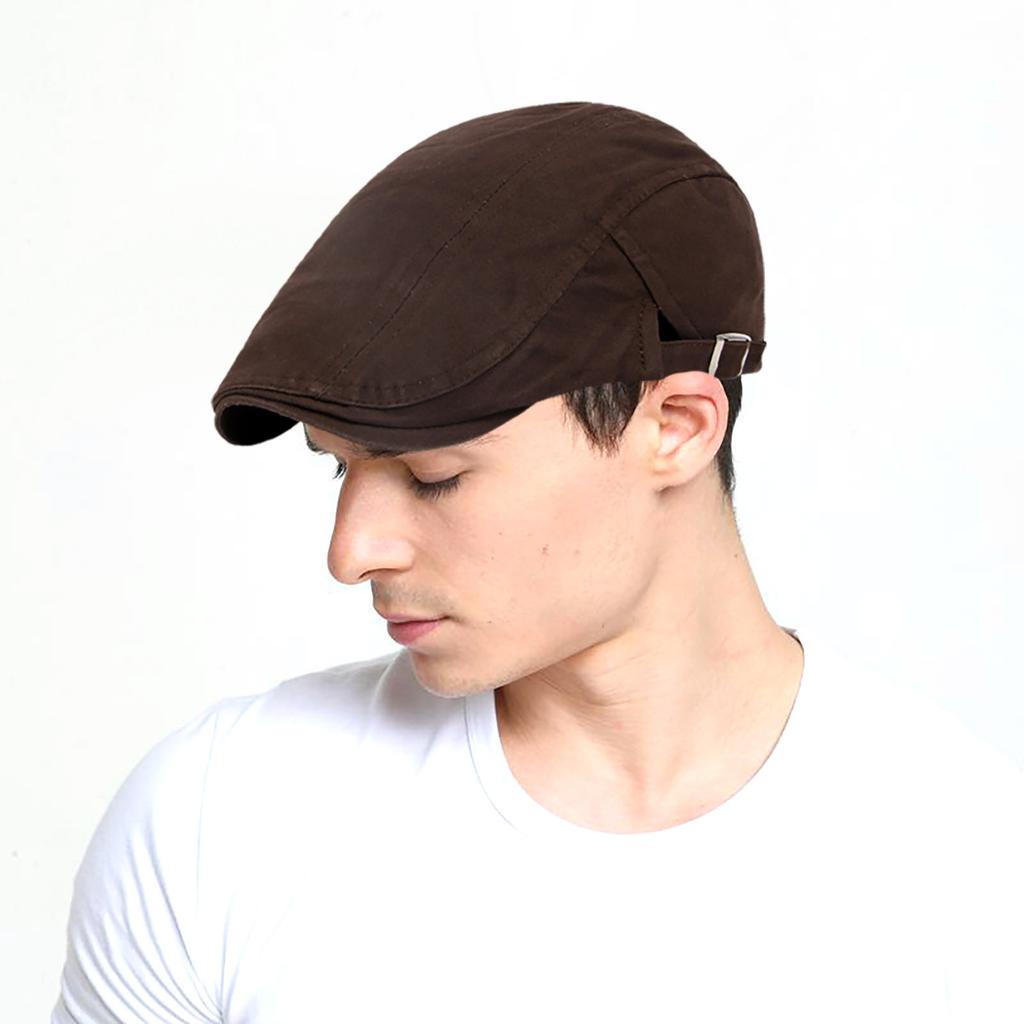 Men's Casual Cap Golf Driving Flat Beret Driver Hats Outdoor Beret Hunting Cap