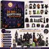 Cute Haunted House Advent Calendar Blind Box Toy, Halloween Countdown Calendar, Creative Desk Ornament