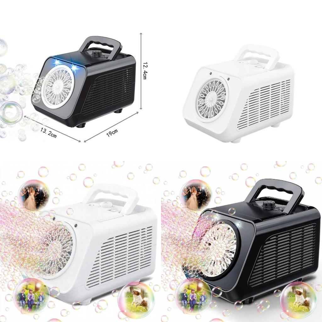 Portable Bubble Machine For Weddings With Multihole Out Bubble Effect For Kids And Adults