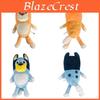 11in Bluey Bingo Plüschtiere Kinder Weiches Geschenk Kinder Niedliche Handpuppen Puppe Stofftier