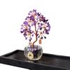 Citrine Crystal Money Tree Decoration for Home or Office