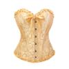 Vintage Retro Soudní Styl Šněrovací Stahovací Přiléhavý Korzet Bustier Tvarující Top Pro Ženy