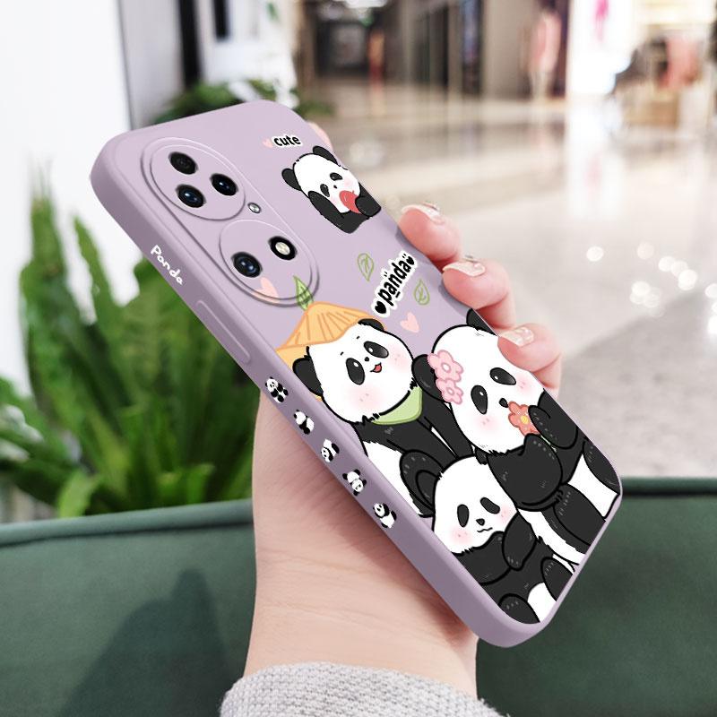 Panda Haus Handyhülle Für Huawei P50 P40 P30 P20 Nova 10 10SE 9 9SE Mate 50 50E 40 30 20 Pro Lite P Smart 2021 Y7A Hülle