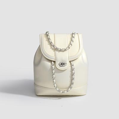 Kettenrucksack Perlenins Wind Einfacher Rucksack Damen Klein Frisch Mode Rucksack Damen
