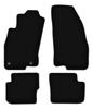 BASIC Black Velour Floor Mats For: Fiat Punto EVO Hatchback (1998-2012)