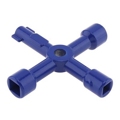 Multifunktions-Schlüsselschlüssel, 4-in-1-Universal-Innenkreuz-Dreieck-Klempnerschlüssel