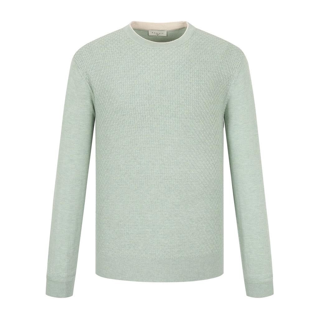 FERRAROMILANO Front Texture Round Knit Mint (Amsftsr10120)