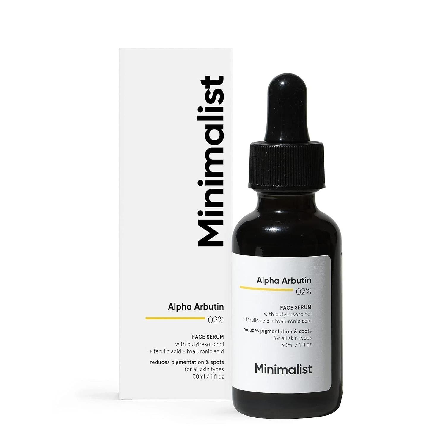Minimalist 2% Alpha Arbutin Serum For