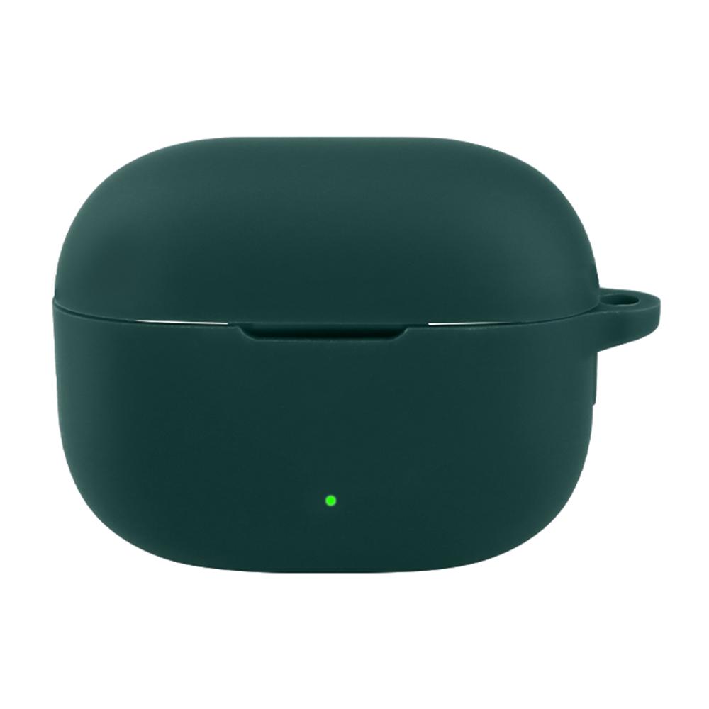 For vivo iQOO TWS 5 Silicone Case Wireless Earbuds Protective Cover with Anti-Lost Buckle