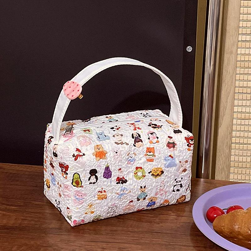 

Косметичка для животных Собака большой вместимости для милого портативного хранения Органайзер для путешествий Сумка для хранения средств по уходу за кожей Сумка