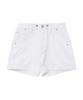 Syupeodeulai Women'S Logo Stitch Shorts Off-White Sdfltcq55Owh