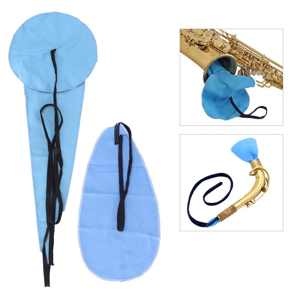 Wchiuoe Saxophone Cleaning Cloth - Uniquely Designed Cleaning Swab, Easy to Use, Perfect for Music Enthusiasts and Saxophone Cleaning Maintenance