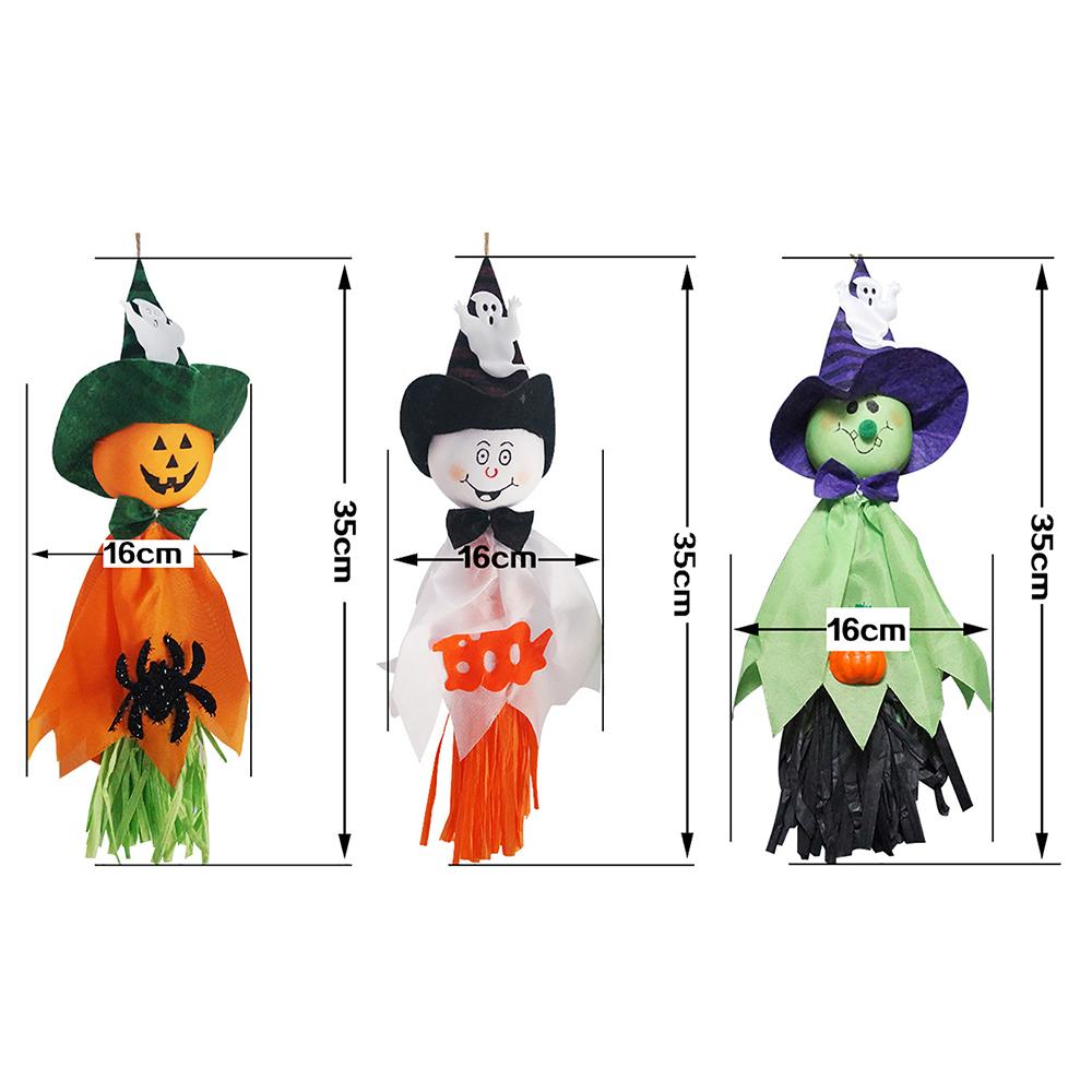 Halloween Ghost Doll Pendant,Halloween Home Haunted House Kindergarten Hanging Decorations Props 5
