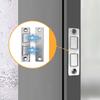 2 STÜCKE Magnetischer Türschnapper Riegel Schrankmagnet Türschließer Möbel Kleiderschrank Schrank Schraube/Aufkleber Unsichtbare magnetische Saugkraft