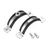 2pcs M8 Mounting Screws Adjustable Pipe Support Clamp Galvanized Iron PPR Iron Pipe Clamp  PVC