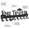 Wall Mounted Towel Rack 8 Hooks Hanger for Bathroom Pool Shower Clothes Key Holder Storage Organizer