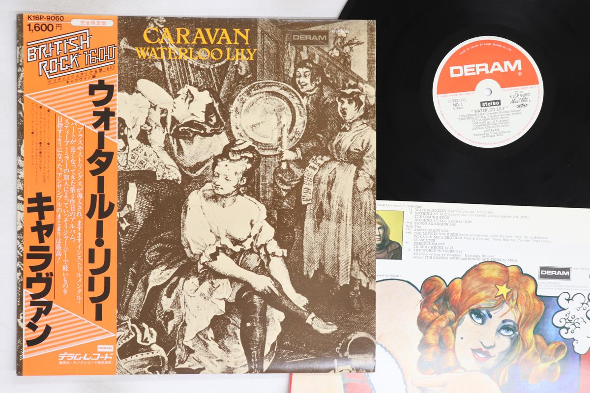 

LP Record CARAVAN Waterloo Lily K16P9060 DERAM 1978 Japan Obi Rock Used