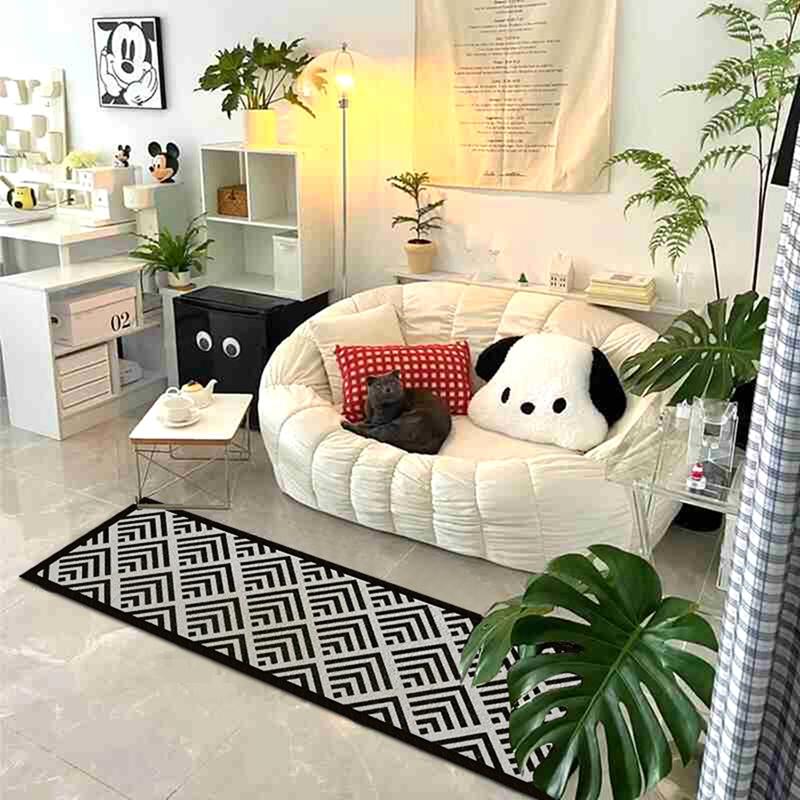 Faux Cashmere Mats for Floor Longer Rugs for Bedroom Wider Carpets for Living Room Thicker Area Rug Soft Tapetes Room Decor