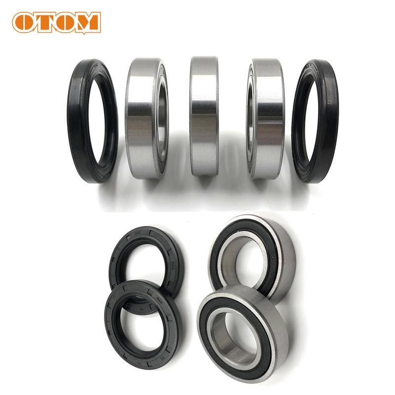 Motorcycle Front Rear Wheel Hub Bearing Oil Seal Set Repair Maintenance Kit For KAWASAKI KX125 KX250 KX250F KX250 KX450F KLX450R