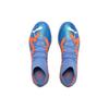 Puma Future Ultimate Cage Comfortable Lace-Up TF (Rubber Studs) Soccer Shoes Men Soccer Shoes Blue Orange 107174-01