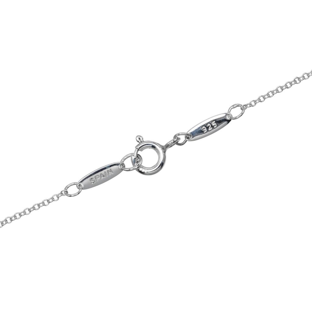 TIFFANY&Co. Double teardrop Necklace Silver925 5.42g Women Used