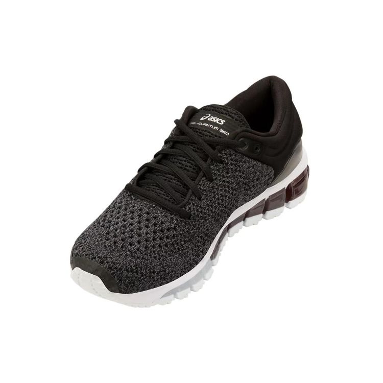 Asics Gel-Quantum 360 Knit Running Shoes Women sneaker Graphite Black T8G8N-9097