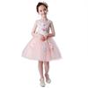Children's Formal One-Shoulder Princess Dress - Fashionable, Slimming, Fluffy Gauze for Vocal Performance and Art Exams
