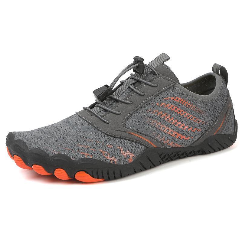 New Creek Shoes Women's Wading Shoes Men's Couple Swimming Shoes Beach Shoes Large Size Five-finger Shoes Breathable