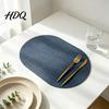 Tabletop Protective Mat PU Leather Placemat Wear-Resistant Heat Resistant Mat Non-Slip Teapot