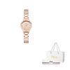FILA Brilliant Star Series Watch Quartz Movement Steel Strap Pink Dial Romantic Set Women watches FLL38-6648