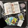 Laser Flash UV Printed Tarot Cards 10.3*6 by Luo - Classic Board Game Deck