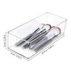 Organisateur de Maquillage Transparent pour Tiroir, Boîte de Rangement Maquillage Séparateur de Tiroir pour Coiffeuse, Comptoir, Salle de Bain, Placard de Cuisine