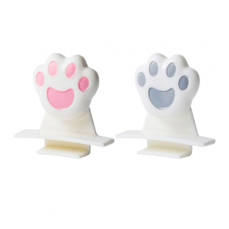 Toilet Seat Lifter Tool Cat Paw Design Handle Hygienic Lid Opening Non-Touch Bathroom Accessory In Brown Or White