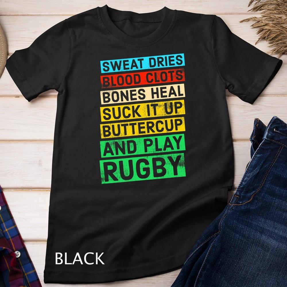 

Funny Rugby Gift Quote Play Rugby Unisex T-shirt S