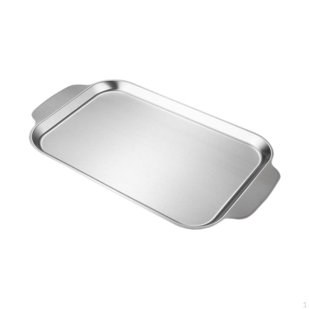 Sheet Pan with Handles Baking Tool Cookie for Kitchen Restaurant Party S