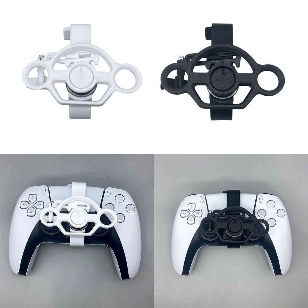 Precised Control Steering Wheel for P5 Game Controller Easy Installation Racing Gaming Enhancer Gamepad Attachment