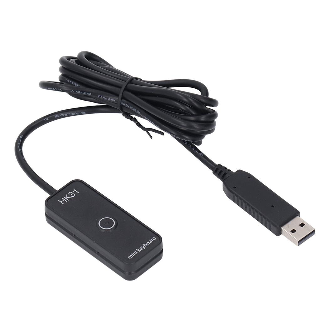 Custom USB Mini Keypad Programmable Macro Keyboard Raised Braille Design Magnetic Mounting HK31 1 Key Position