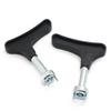 Golf Spike Wrench Remover Tool Nail Puller Golf Shoe Cleats Ratchet Key Handle Golf Shoe Spike Replacement Accessories