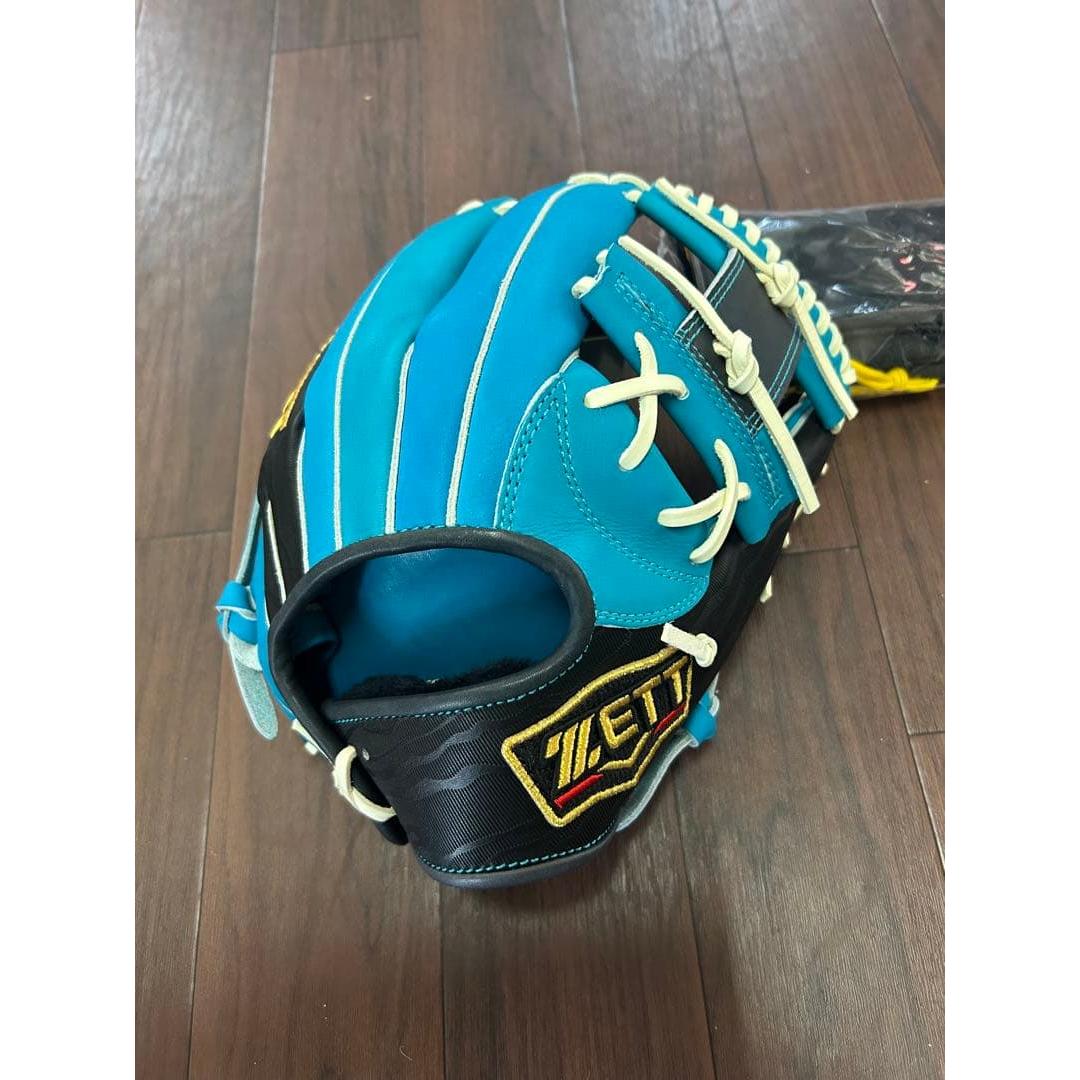 Used ZETT PROSTATUS softball gloves limited edition for infielders