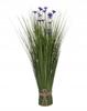 Artificial Grass Bouquet with Flowers 52 Cm