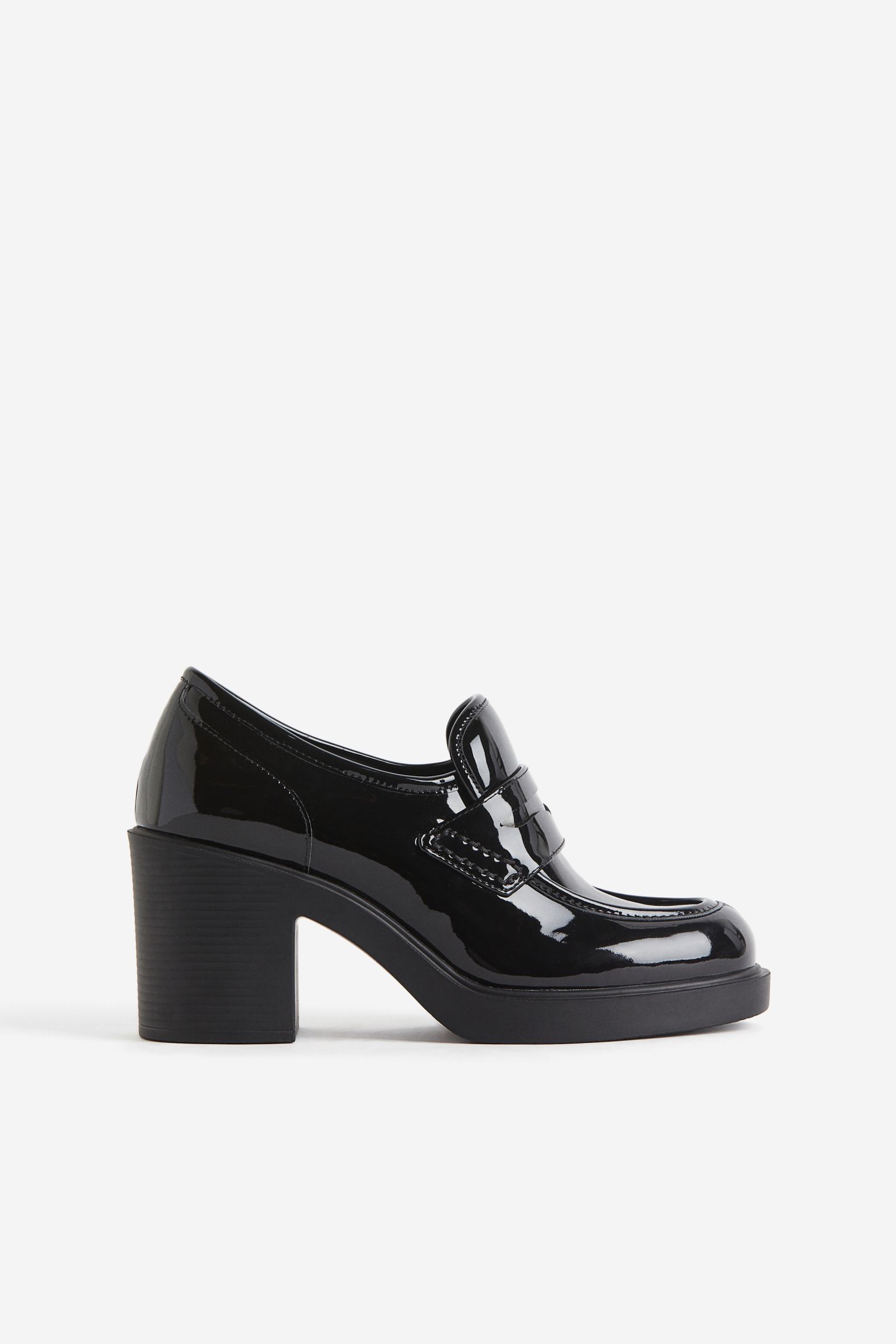 

Heeled loafers
