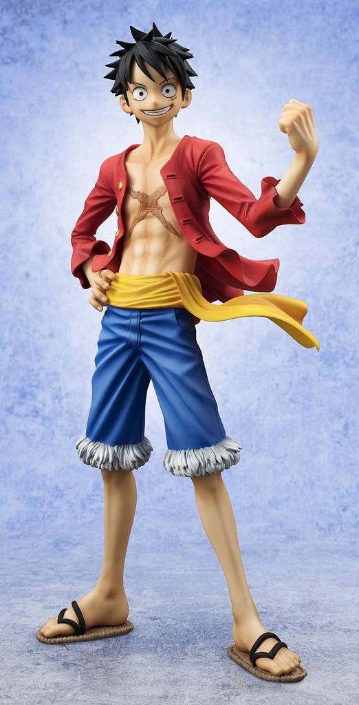 One Piece Sailing Again Monkey Luffy Scale PVC Painted Complete Figure Portrait.Of.Pirates D. Ver.2 1/8