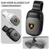 Car Sunglasses Clip Case Eyeglasses Clip Holder For Lamborghini LP570 LP610 Urus LP700 LP770 Gallardo Aventador Auto Accessory