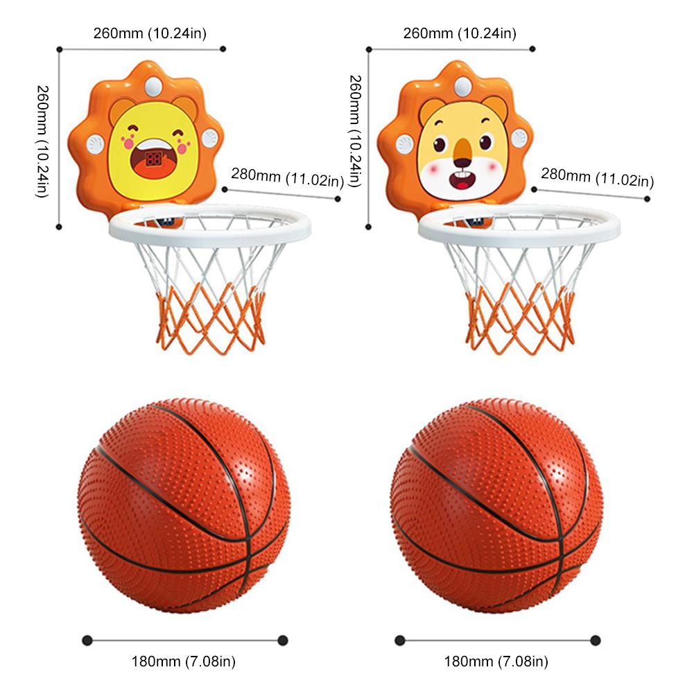 Kids Basketball Hoop Kit Foldable Hanging Basketball Board Creative Basketball Stand Kids Outdoor Indoor Game Sport Play Toys