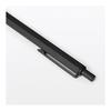 MUJI Aluminum Hexagonal Ballpoint Pen, Black, 0.7mm Needle Tip, 23079945