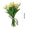 15PCS/Pack Plastic Tulips Night Lamp With Soft Yellow Light Home Party Decoration Lights Perfect For Mood Lighting
