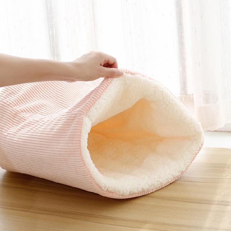 Cats Bed for Cold Weather Thick Padded Plush Liners Sleep Bag for Cats Resting Snuggling Indoor Pet Cats Cave Sleep Bag